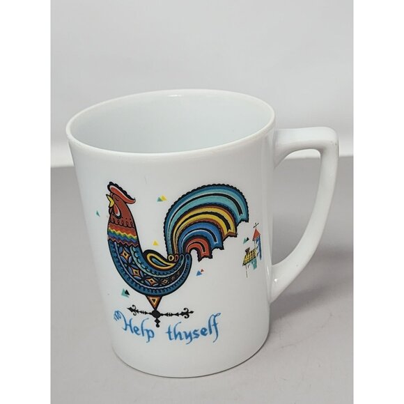 Vintage Mid‎ Century Berggren “Help Thyself,” Rooster Creamer, Berggren Rooster - Picture 15 of 16